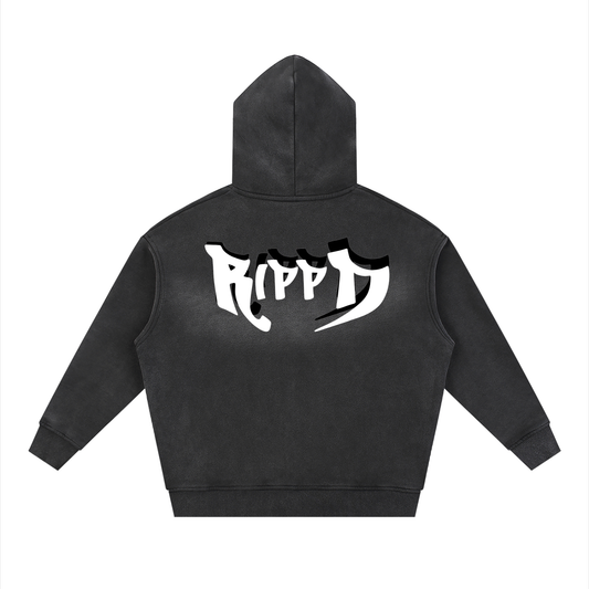 zip up  fleece hoodie
