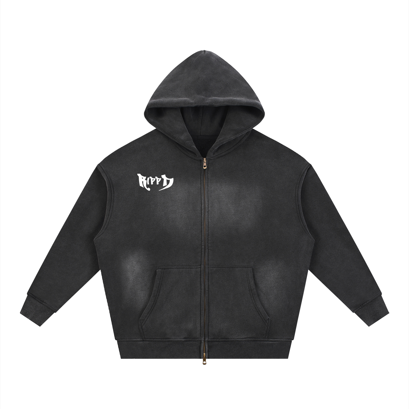 zip up  fleece hoodie